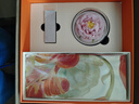 萬(wàn)事利x德基藝術(shù)館聯(lián)名款真絲絲巾禮盒送長(zhǎng)輩媽媽生日禮物絲綢-繁花似錦 曬單實(shí)拍圖