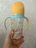 貝親（Pigeon）PPSU雙把手防脹氣奶瓶330ml 紳士豹 L號奶嘴 6月+ AA223 曬單實(shí)拍圖