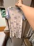 貝肽斯兒童睡衣夏季薄款純棉2025新款男女兒童家居服連體衣服套裝 曬單實(shí)拍圖