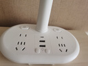 蘇士赫爾摩高清二合一多功能遙控萬(wàn)向臺(tái)燈+插座帶USB+Type-C/插電學(xué)生書桌臺(tái)燈/閱讀燈 宿舍/書房適用 0.8米 曬單實(shí)拍圖
