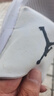 耐克（NIKE）Jordan官方男子舒適百搭涼拖夏季新款支撐拖鞋 HF3263 100白/黑 45 曬單實(shí)拍圖