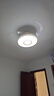 歐普（OPPLE）48寸led隱形變頻電風扇燈餐廳客廳臥室吊扇燈大風力吊燈吸頂燈具 電眼金42寸小愛語音遙控-包安裝 曬單實拍圖