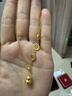 中國珠寶葫蘆福牌黃金項(xiàng)鏈女足金吊墜首飾生日情人節(jié)禮物送媽媽女友老婆 足金福字葫蘆套鏈  【約8.20g】金重多退少補(bǔ) 曬單實(shí)拍圖