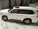 CLDLCD 1:18 雷克薩斯lx570 合金全開(kāi)車(chē)模  越野車(chē)模型 收藏送禮 白色 現貨 曬單實(shí)拍圖