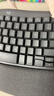 羅技（Logitech）Wave Keys人體工學(xué)鍵盤(pán) 無(wú)線(xiàn)藍牙鍵盤(pán)辦公平板ipad鍵盤(pán)Mac筆記本薄膜鍵盤(pán) 家用雙模帶掌托傾角支架 Wave Keys（商用版2年質(zhì)保） 曬單實(shí)拍圖