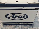 Arai日本進(jìn)口A(yíng)RAI摩托車(chē)頭盔RX-7X日版騎行賽道全盔全覆式頭盔四季 白 M 曬單實(shí)拍圖