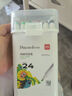得力（deli）24色兒童學(xué)生易洗丙烯馬克筆三角桿水彩筆生日禮物防水手繪熒光記號筆涂鴉HM353-24學(xué)生開(kāi)學(xué)禮物 曬單實(shí)拍圖