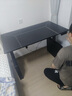 鵬景雅居電動(dòng)升降電腦桌臺式升降桌學(xué)習書(shū)桌家用雙人游戲桌電競桌 TL85 經(jīng)典版 馬鞍皮桌面+雙抽 140*70cm包安裝/單人使用 曬單實(shí)拍圖