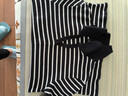 Massimo Dutti折扣升級2026女裝航海風(fēng)知識分子棉混紡條紋短袖POLO衫06235804 黑色 XL (CN 175/100A)尺碼偏小 曬單實(shí)拍圖