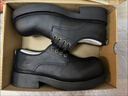 Dickies【明星同款】皮鞋休閑鞋復古英倫風(fēng)工裝鞋情侶款 黑色 41 曬單實(shí)拍圖