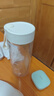 京東京造 水杯 運(yùn)動大容量學(xué)生兒童杯子茶水分離【Tritan】茶杯白550ml 曬單實拍圖