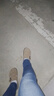 百思圖25秋復(fù)古勃肯鞋平跟圓頭女單鞋D3097CA5 杏色 36 曬單實拍圖