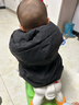 G.duck小黃鴨兒童羽絨服男童輕薄外套冬季新款寶寶衣服嬰幼兒白鴨絨上衣 YQ3128款 黑色 90 尺碼1~2歲【 80-90cm】cm 曬單實(shí)拍圖