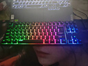 宏碁（acer）有線(xiàn)鍵盤(pán) 發(fā)光鍵帽機械手感鍵鍵盤(pán)吃雞lol電競游戲辦公筆記本臺式機電腦通用鍵盤(pán)USB接口 OKW216白色（87鍵） 曬單實(shí)拍圖