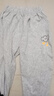 巴拉巴拉童裝褲子?jì)雰洪L(zhǎng)褲寶寶男女兒童運(yùn)動(dòng)褲2025新款春夏裝薄款簡(jiǎn)約可愛(ài) 淺花灰00211 110 曬單實(shí)拍圖