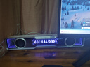 漫步者花再Halo SoundBar桌面音響音箱家用臺式電腦游戲音響長(cháng)條有線(xiàn)音箱藍牙5.4RGB燈效 破曉白 曬單實(shí)拍圖