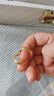 老廟黃金耳環(huán)批花C形耳釘耳圈生日送媽媽復購補貼送女友七夕禮物 曬單實拍圖