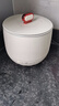 【送量杯飯勺】全自動(dòng)迷你電飯煲小電飯鍋陶瓷膽1.8升電飯煲不粘內膽宿舍多功能圓形電煮鍋家用 淡水白【1.8L】用1-3人 1.8L 曬單實(shí)拍圖