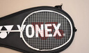 YONEX尤尼克斯羽毛球拍天斧進(jìn)攻高磅全碳素進(jìn)階AX10白亮黑已穿線附手膠 曬單實(shí)拍圖