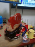 菲斯鉑亞南非紅碧玉擺件公司喬遷擺件石來鴻運奇石精品自然石原石帶底座 紅碧玉057 曬單實拍圖