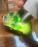 天然翡翠原石手鐲毛料吊墜手串平安扣戒指冰種飄花帝王綠定制專(zhuān)拍 定制翡翠手鐲 曬單實(shí)拍圖