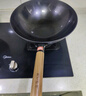 典匠鐵鍋鑄鐵炒鍋32cm無(wú)涂層輕便老式不易粘鍋生鐵家用炒菜鍋尖底鐵鍋 曬單實(shí)拍圖