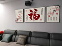 佐羅曼客廳裝飾畫(huà)沙發(fā)背景墻福字掛畫(huà)2025最新款簡(jiǎn)約大氣三聯(lián)掛畫(huà)掛墻壁 福祿滿(mǎn)堂A 中套【左右60*80+中110*80】晶瓷 曬單實(shí)拍圖