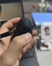 ESCASE適用韶音OpenDots ONE保護套藍牙耳機殼收納盒液態(tài)硅膠軟殼全包防摔超薄保護外殼黑色+硅膠掛繩 曬單實(shí)拍圖