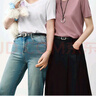 京東京造短袖T恤女10A抗菌夏季新款修身顯瘦女裝抑菌防汗 白色圓領(lǐng) L 曬單實(shí)拍圖