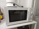 美的（Midea）快捷微波爐 家用小型 360°轉(zhuǎn)盤加熱 旋鈕操控 易潔內(nèi)膽（M1-L213B） 曬單實拍圖