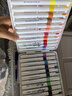 得力（deli）24色兒童學(xué)生水性丙烯馬克筆PP盒裝水彩筆生日禮物防水手繪咕卡熒光記號筆涂鴉學(xué)生開(kāi)學(xué)禮物 曬單實(shí)拍圖