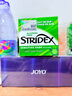 STRIDEX美國進(jìn)口水楊酸凈顏棉片55片(溫和型)二次清潔清爽控油收縮毛孔 曬單實(shí)拍圖