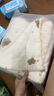 棉加加（Cotton++）新生兒四季包被嬰兒抱被豆豆絨純棉紗布初出生寶寶產(chǎn)房包巾單裹被 豆豆月熊【春秋中厚】無(wú)包單 95*95cm【a類(lèi)】 曬單實(shí)拍圖