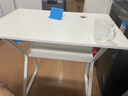 湯能優(yōu)品電腦桌臺(tái)式家用電競(jìng)游戲桌簡(jiǎn)約臥室書桌辦公學(xué)習(xí)桌學(xué)生寫字小桌子 單桌-暖白80*50【限量首購補(bǔ)貼】 曬單實(shí)拍圖