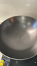 典匠鐵鍋炒鍋無(wú)涂層鑄鐵鍋具加大雙耳圓底炒鍋燃氣灶炒菜鍋加深38cm 曬單實(shí)拍圖