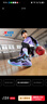 特步童鞋兒童掣風(fēng)2.0運動(dòng)鞋第九代系帶旋轉扣籃球鞋 黑/長(cháng)春花籃紫 37 曬單實(shí)拍圖