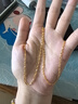周六福（ZLF）七夕禮物  黃金項鏈鎖骨鏈黃金滿(mǎn)天星項鏈 計價(jià) 45cm - 4.51g 足金 曬單實(shí)拍圖