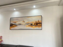 伯莎丹頓瑞士手繪油畫(huà)客廳裝飾畫(huà)沙發(fā)背景墻掛畫(huà)靠山風(fēng)水畫(huà)高檔家居藝術(shù)品 B 款 90x240cm 曬單實(shí)拍圖