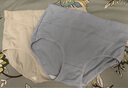 浪莎內(nèi)褲女高腰純棉收腹抗菌底褲4條大碼無痕收小肚子提臀女士內(nèi)褲 曬單實拍圖