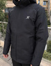 特步防潑水外套秋冬新款男夾克上衣跑步服戶(hù)外騎行服雙層風(fēng)衣運動(dòng)服 0106常規-正黑色-經(jīng)典簡(jiǎn)約 XL 曬單實(shí)拍圖
