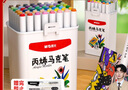 晨光（M&G）文具36色圓桿丙烯馬克筆兒童學(xué)生桶裝安全水彩筆畫筆熒光記號筆涂鴉手繪女孩生日開學(xué)禮物APMU5234 曬單實(shí)拍圖