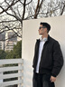 卡圖弛美式cleanfit飛行教練夾克男春秋季寬松潮流高街工裝棒球衣服外套 黑色 XL 曬單實(shí)拍圖