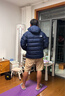 北面（The North Face）羽絨服男戶(hù)外防潑濺550蓬鵝絨填充保暖上新|8DMA 8K2/藍色 XL /180 曬單實(shí)拍圖