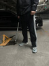 NCNE德國品質(zhì)棒球棒防身車(chē)載合法武器桿壘球鐵棍金屬鋼管棒子[淬火加硬]暗夜黒80cm細棍 曬單實(shí)拍圖