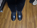 西域駱駝超輕511作戰靴男款秋季工作馬丁靴軍訓安檢鞋戶(hù)外戰術(shù)作訓軍勾鞋 005黑色(帶拉鏈) 44 曬單實(shí)拍圖