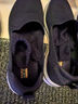 斯凱奇（Skechers）男鞋秋季透氣網(wǎng)面健步鞋輕便一腳蹬運(yùn)動(dòng)休閑鞋子 BLK黑色 42.5 曬單實(shí)拍圖