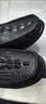 卡帝樂(lè )鱷魚(yú)（CARTELO）男鞋2025新款鱷魚(yú)紋豆豆鞋男士懶人鞋一腳蹬黑色皮鞋 40 標準皮鞋碼 曬單實(shí)拍圖