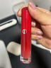 阿瑪尼紅管水唇紗唇釉#161絕對純裸 素顏顯白口紅不沾杯 生日禮物送女友 曬單實(shí)拍圖