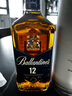 百齡壇（Ballantine`s）蘇格蘭調和型威士忌 特醇 原瓶進(jìn)口 洋酒 海外版 百齡壇12年 700mL 1瓶 曬單實(shí)拍圖