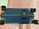 新秀麗（Samsonite）歐洲進(jìn)口時(shí)尚純色卡扣拉桿箱男女旅行行李箱 10U深藍色 20英寸登機箱 曬單實(shí)拍圖